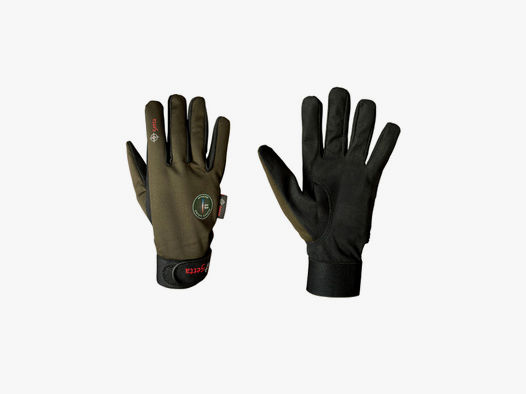 5etta Shooting Glove Clarino 12 Black/Oliv