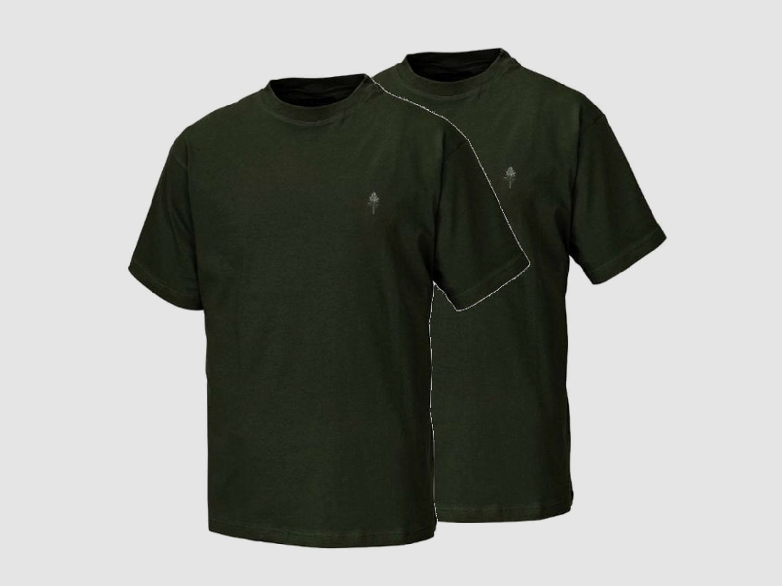 Pinewood T-Shirt, 2er Pack Grün S