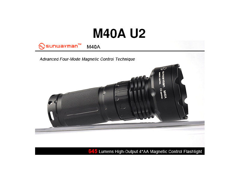 LED Taschenlampe Sunwayman M40A max. 645 Lumen - Gunfinder