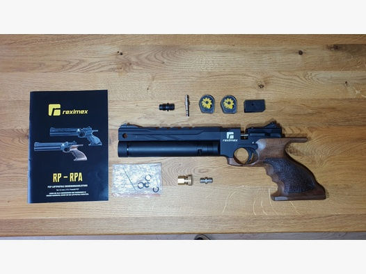 Reximex PRA   PCP Druckluft-Pistole 4,5mm