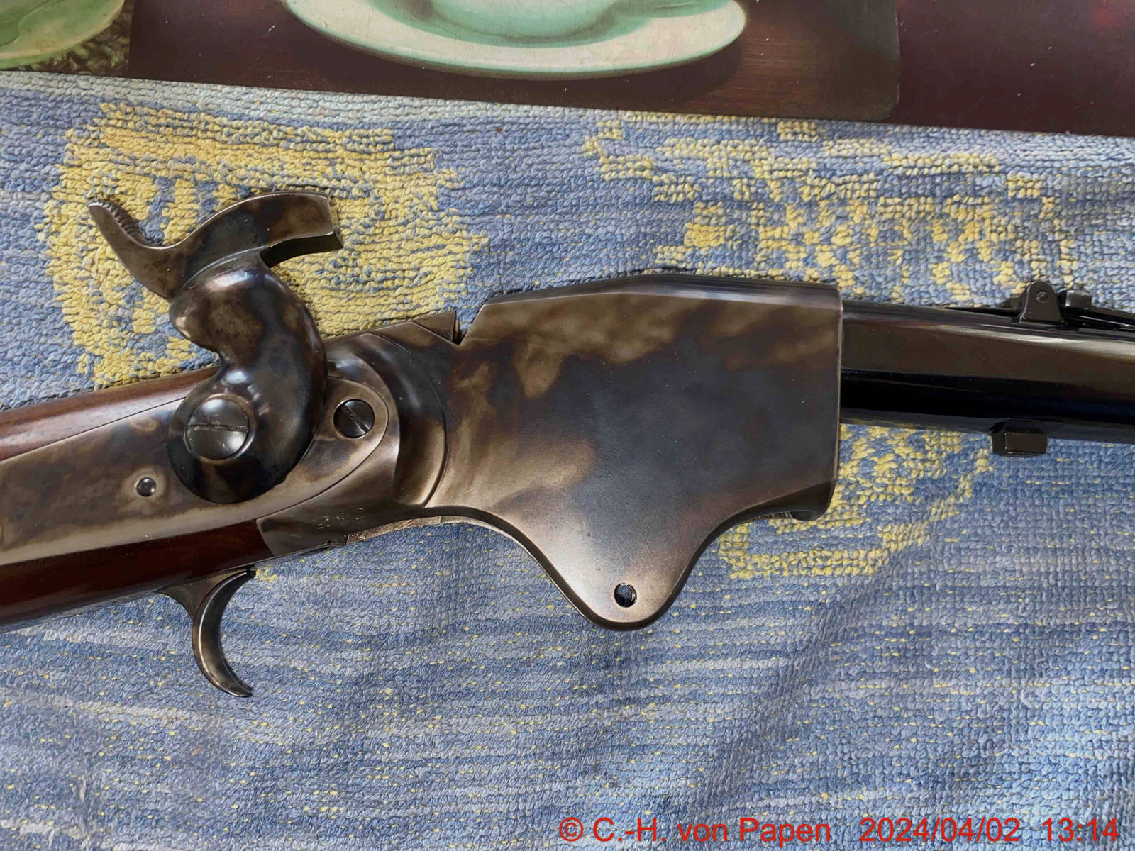 1860 Spencer Rifle .56-50 3 Bands
