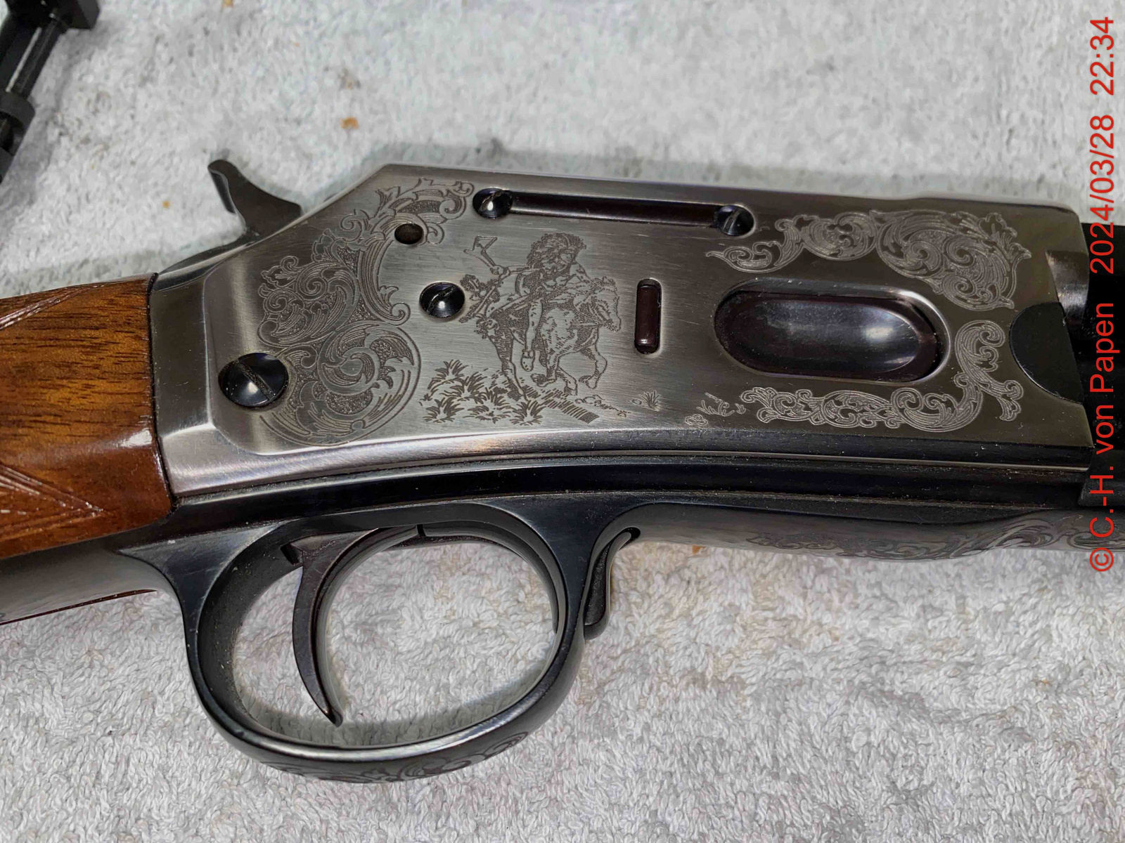 Davide Pedersoli Lightning Deluxe .45 Long Colt