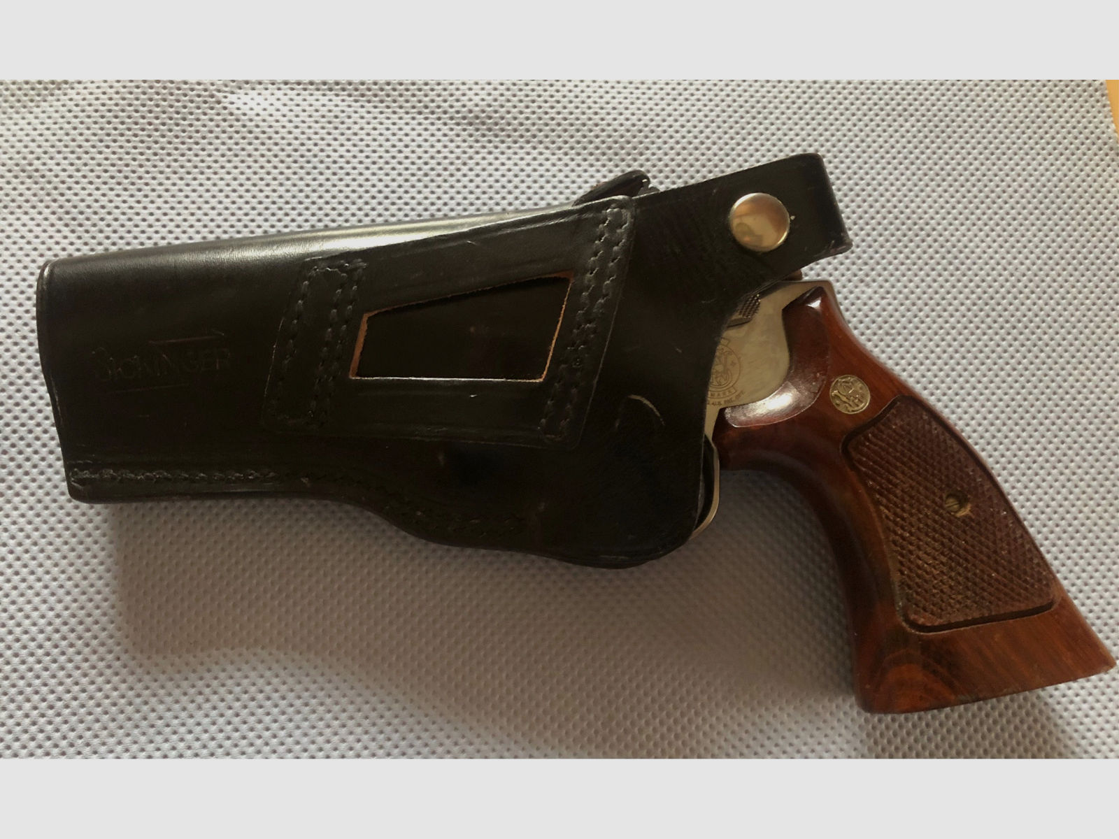  Revolver S&W 66  Kaliber  .357Mag mit Holster (Top Zustand)