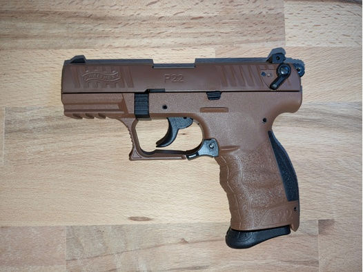 Walther P22Q "Chocolate" Sonderedition (P.A.K.)