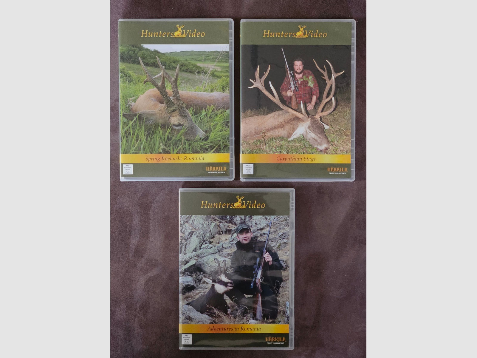 Hunters Videos-Paket DVD - Nr. 71, 72, 82, 97, 103, 105, 111