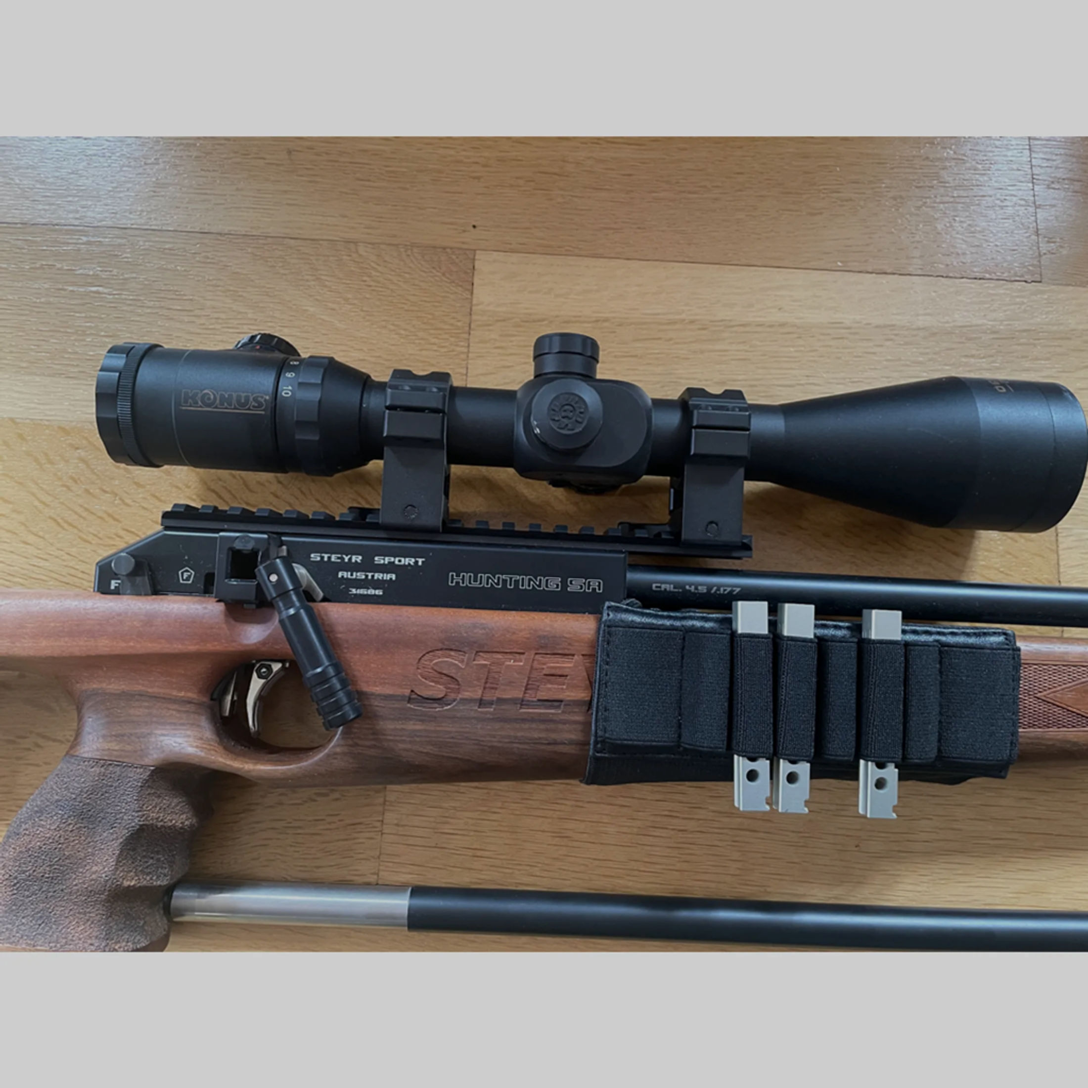 Steyr hunting 5 automatik 4,5mm mit F