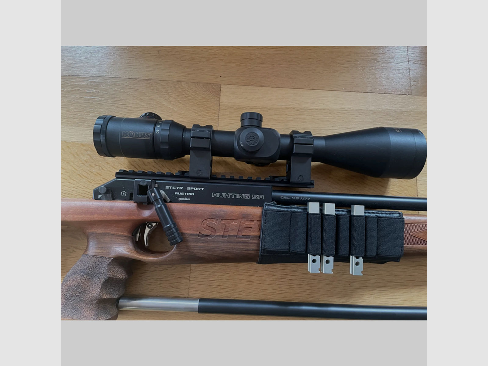 Steyr hunting 5 automatik 4,5mm mit F