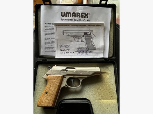 Walther PP Nickel 9mm PTB 620