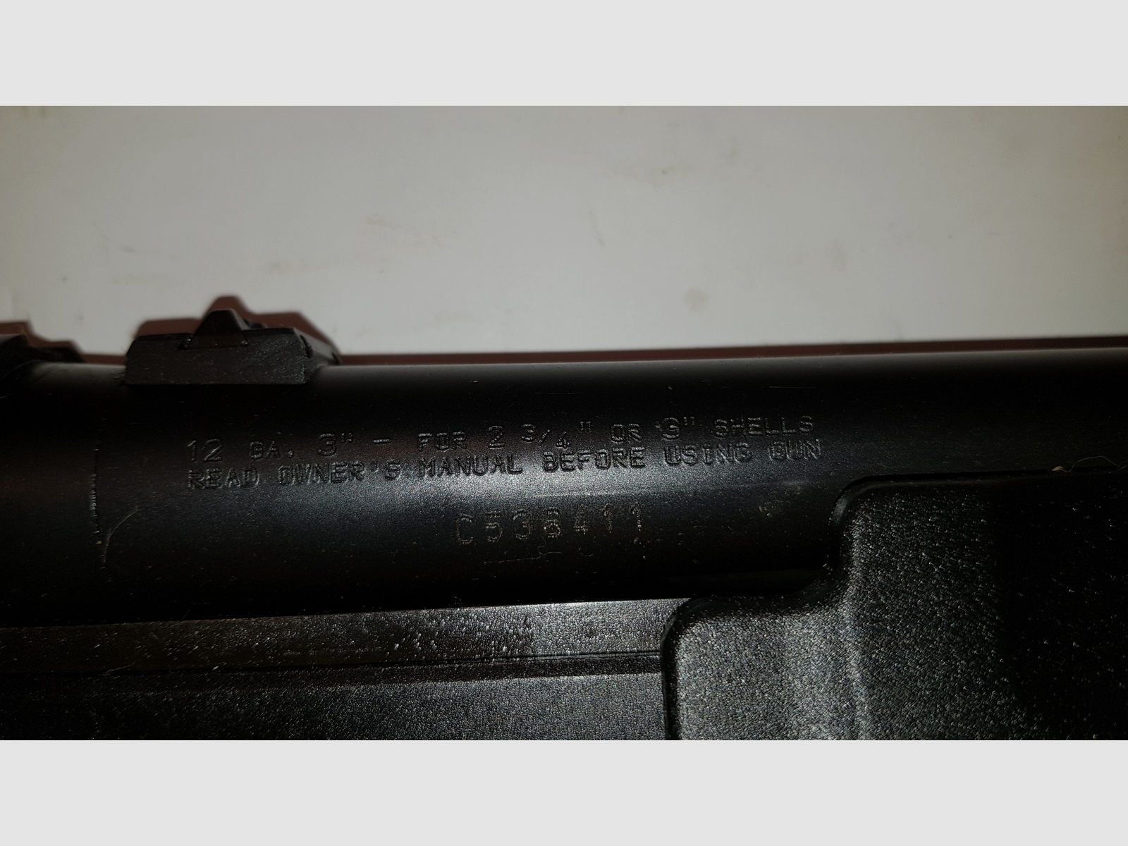 Gewehr Flinte Vorderschaftrepetierer Benelli Modell: M3 Super 90  Kal. 12/70/76