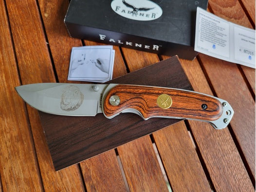 NEUES Falkner Sammler Messer Nr 3, African Wildlife, Lionshead, limitierte Edition