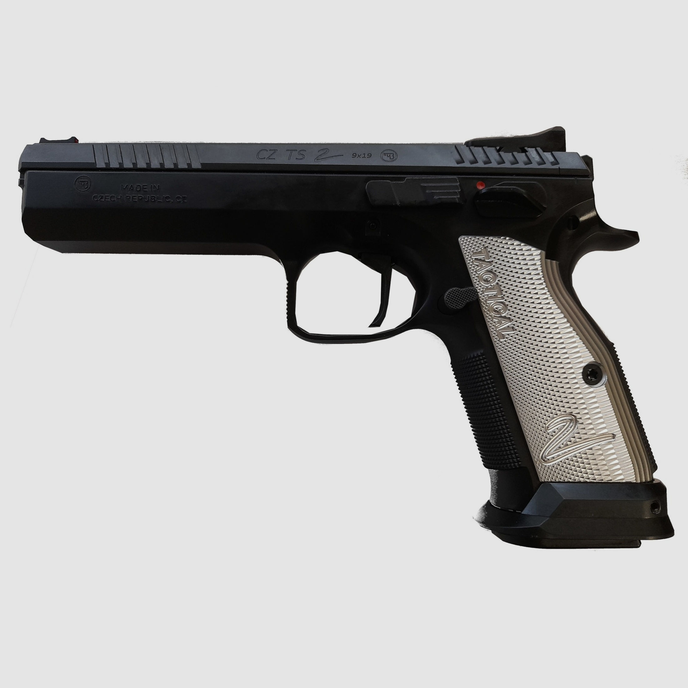 CZ TS2 Silver | CZ TS2 silber 9mm Pistole UVP: 2100€