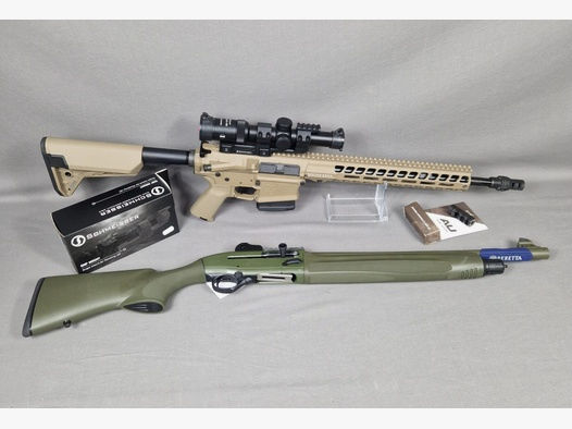 Jäger-Set Stag Arms STAG 10 Tactical FDE + Beretta 1301 Tactical Synthetic Green