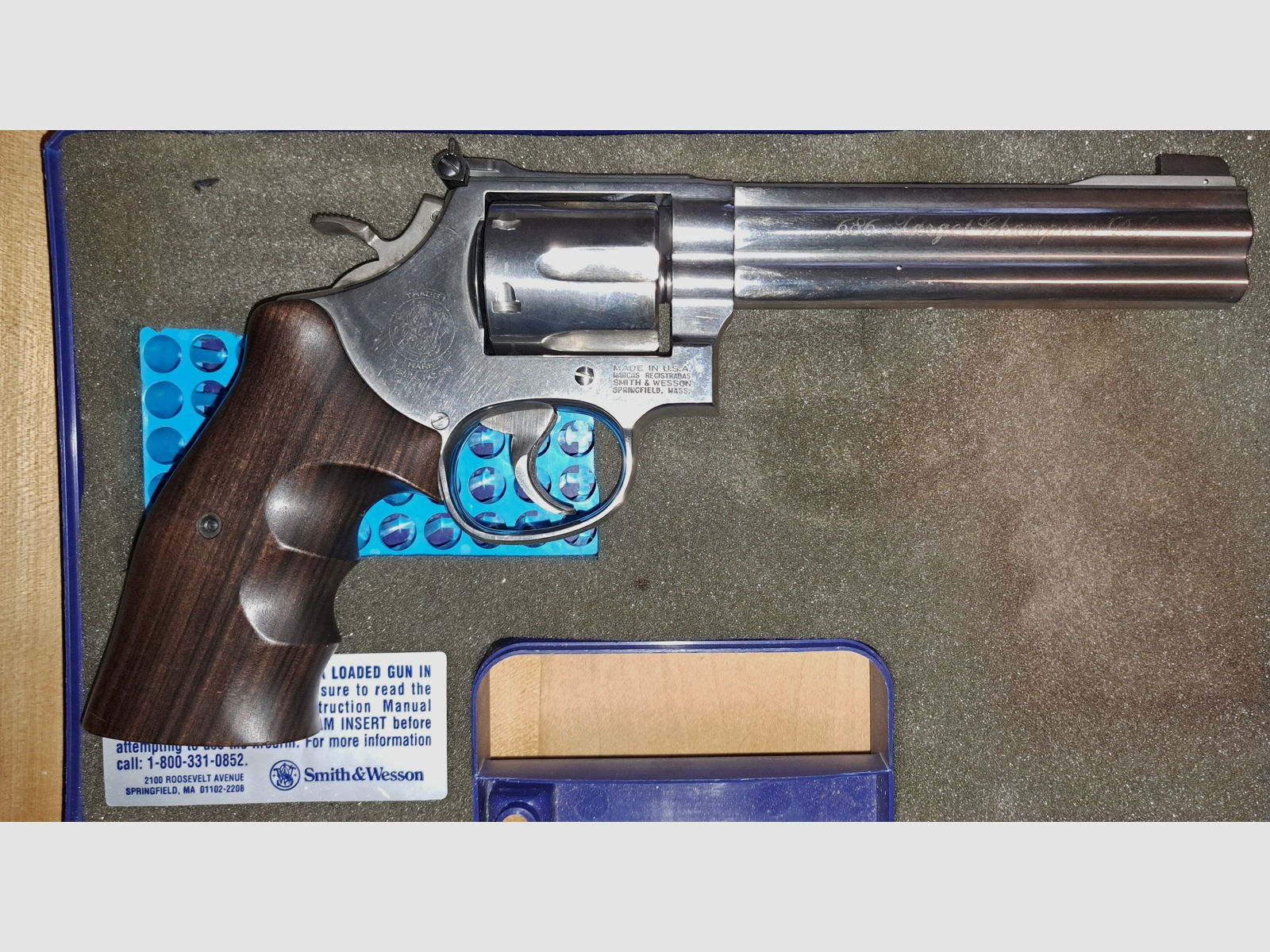 Smith & Wesson Revolver 686-4 Target Champion