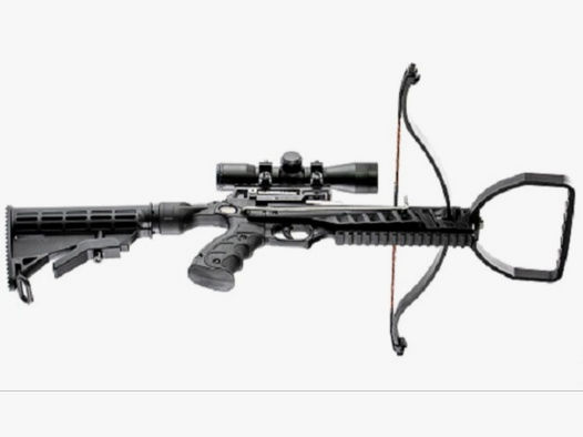 ❌ AR-6 Stinger II Survival neu + 150 lbs Wurfarm Tuning Trigger Visir 4x 32 orgi. Steambow