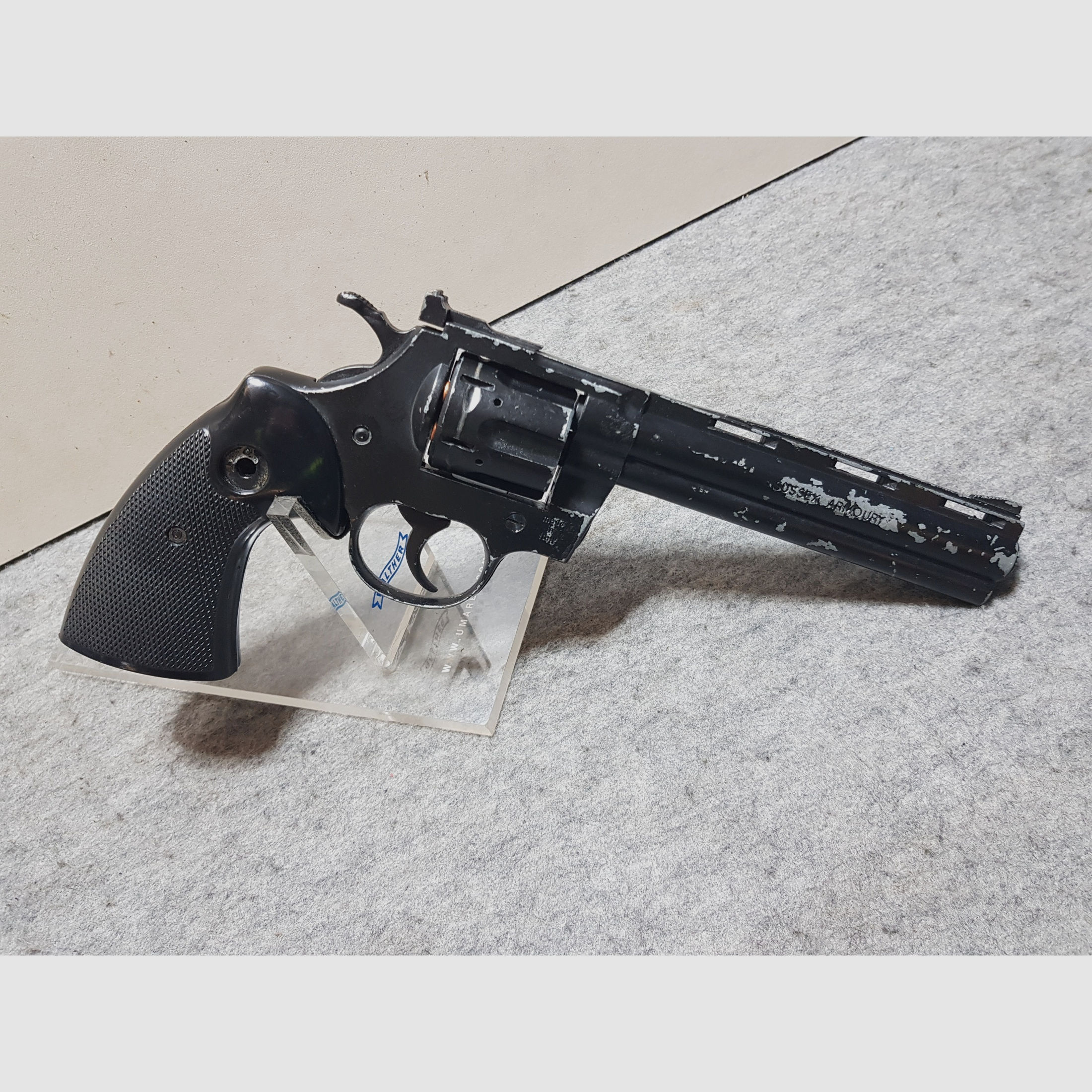 Rarität Seltener Revolver  Sussex Armoury Hege Python Start 6mm Flobert Platz PTB 234
