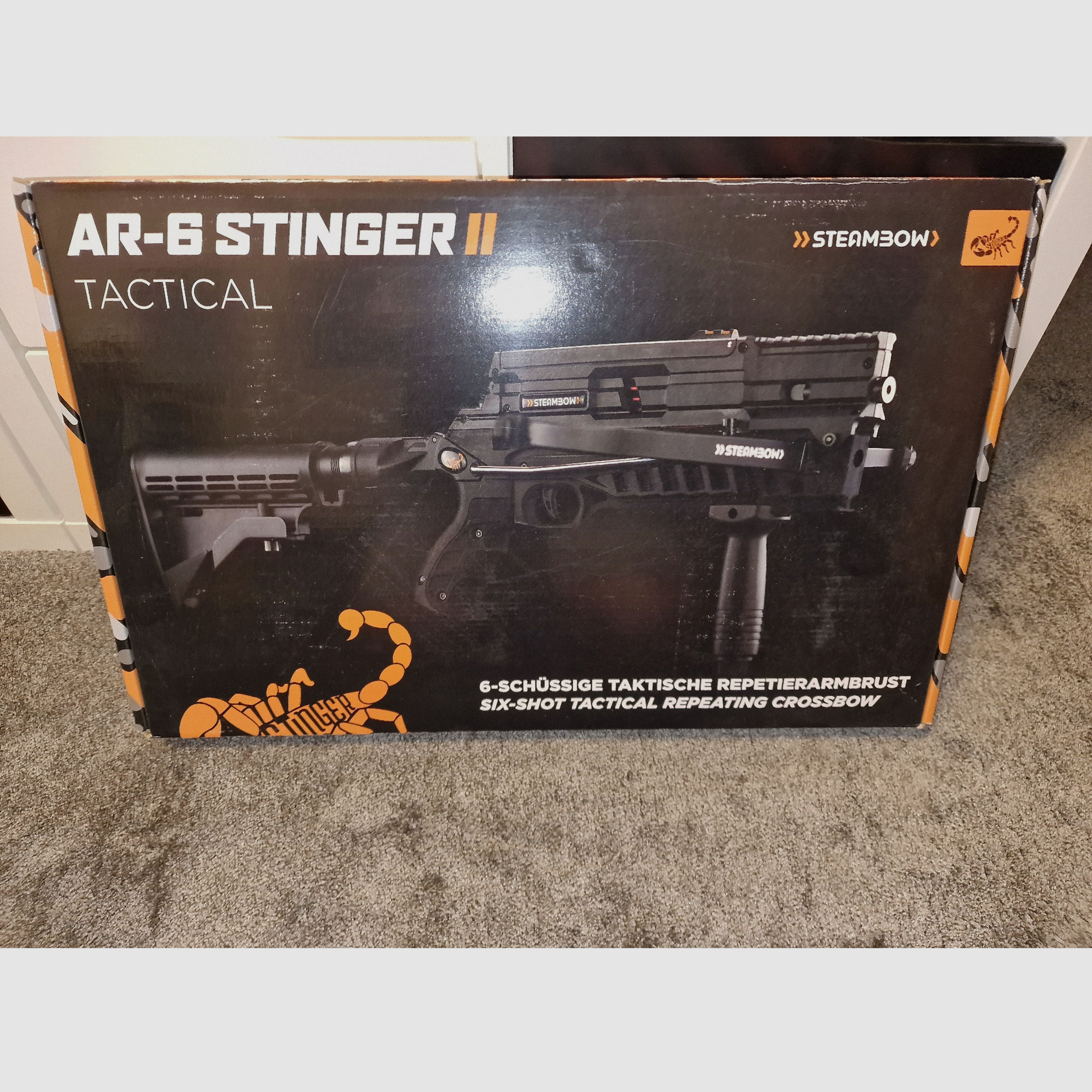 Steambow AR-6 Stinger II Tactical # NEU & versiegelt