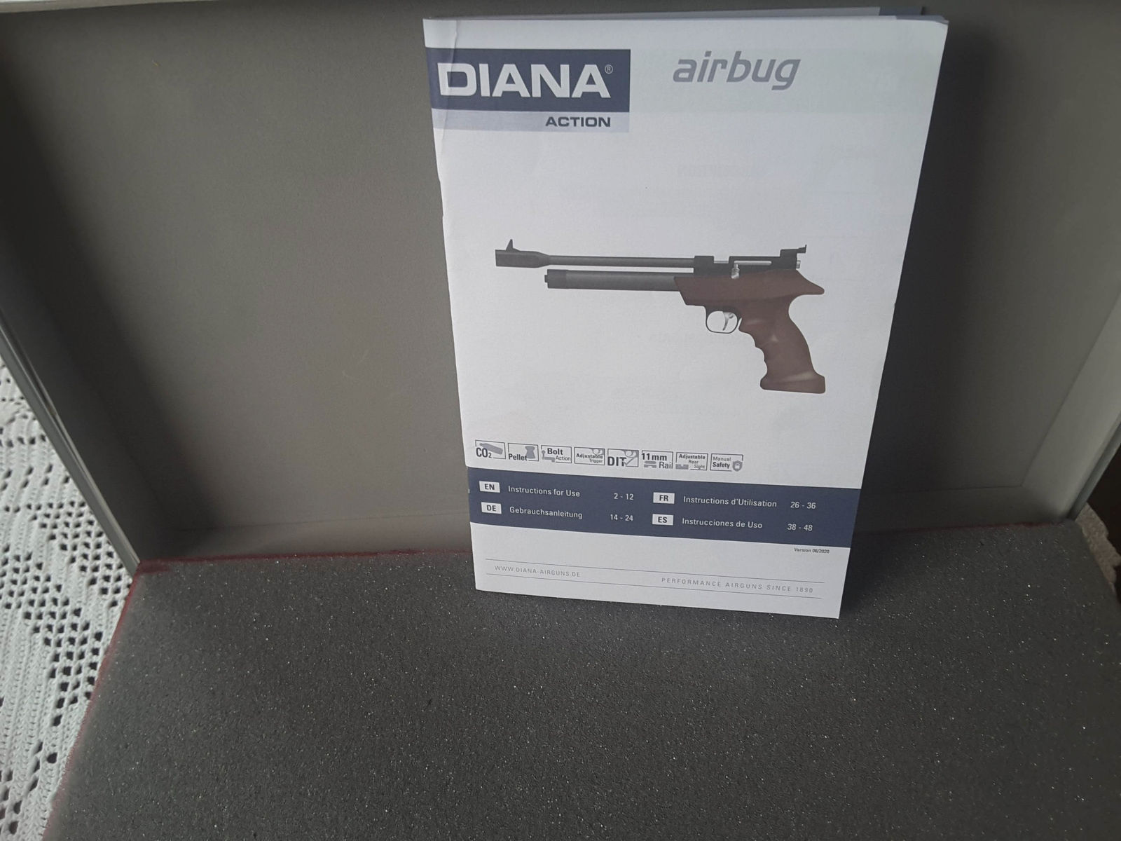 Diana Airbug, Co2 LP