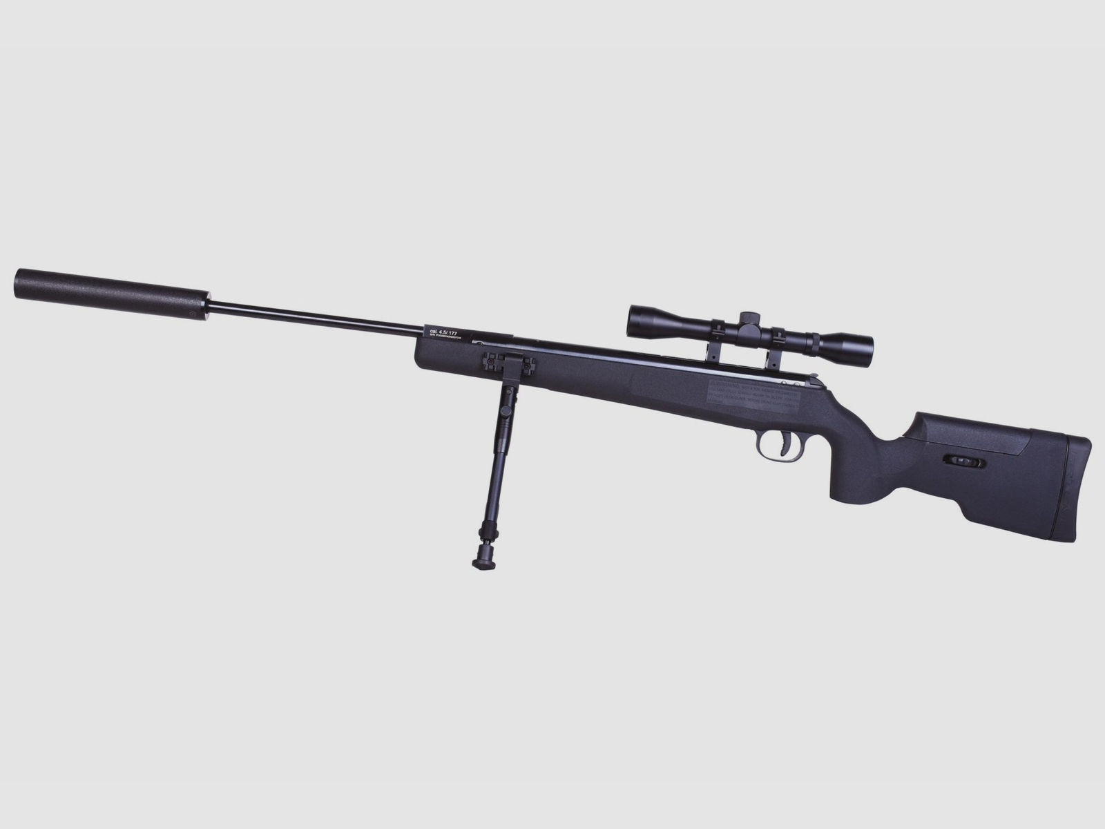 airmaX Luftgewehr SR1250S Sniper 4,5mm (.177) Diabolo Knicklauf Druckluft
