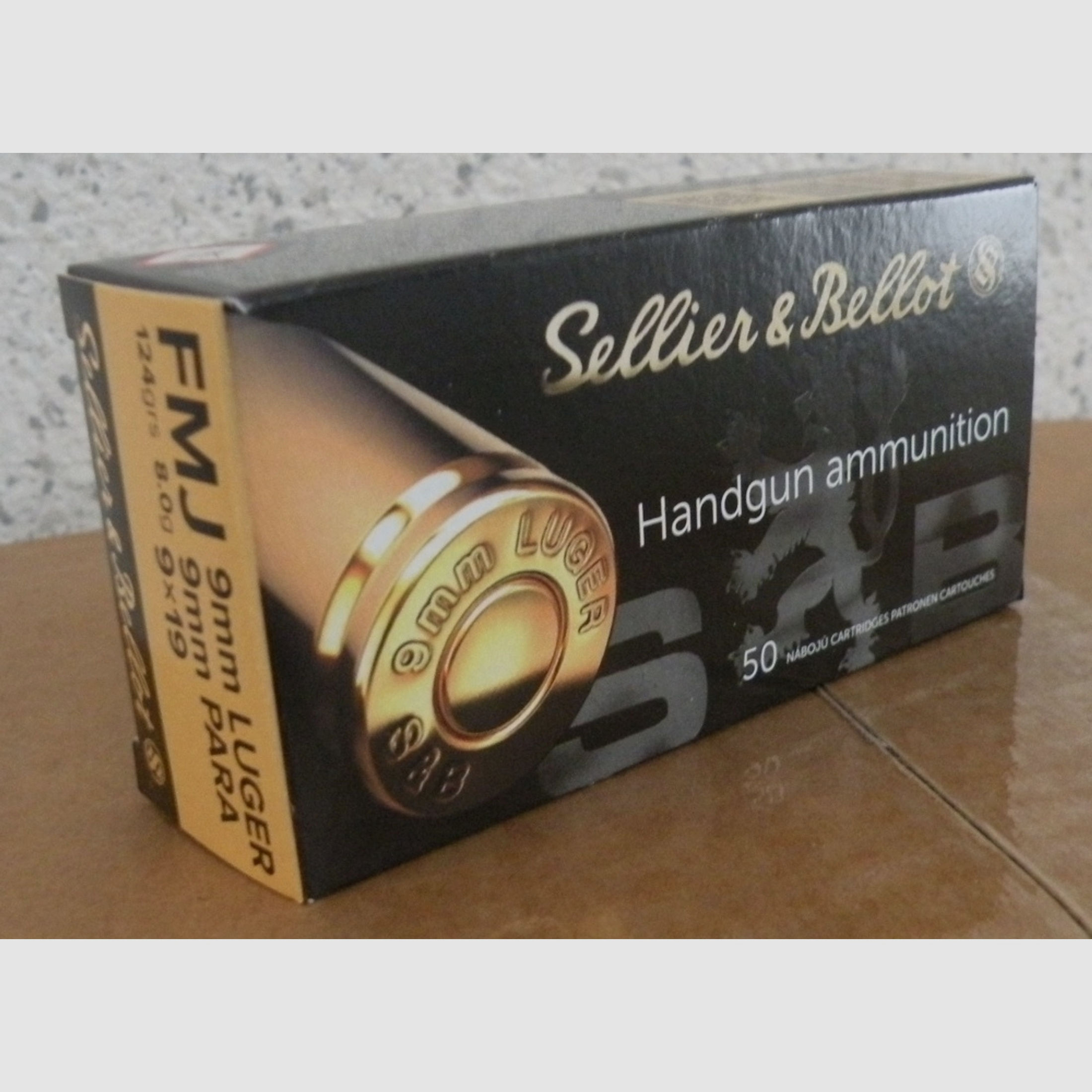 23.09.2023 --- Ab Lager! Sellier & Bellot 9mm Luger, 124 grs Vollmantel, 2.000 Stück in 50er Packungen --- zur Zeit AUSVERKAUFT!!