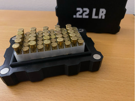 Magnetbox Kaliber .22 LR für 50 Schuss
