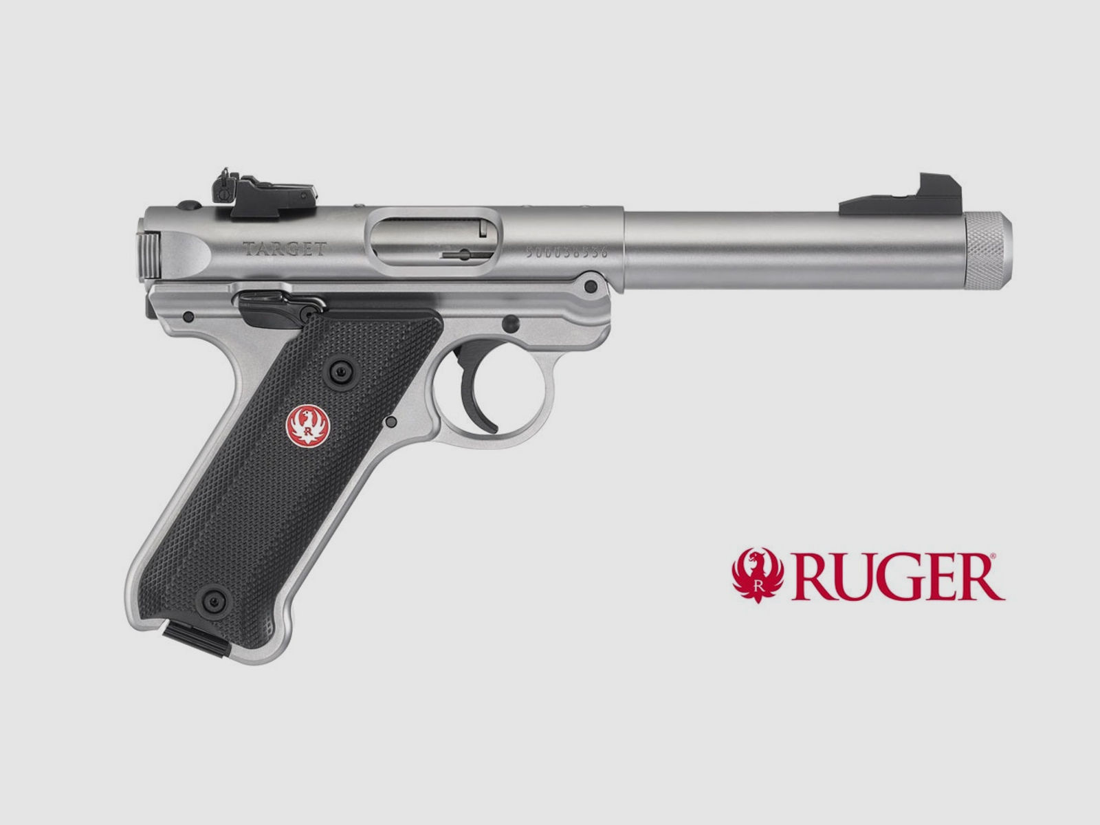 Ruger Mark IV Target Stainless Threaded 5,5" .22lr