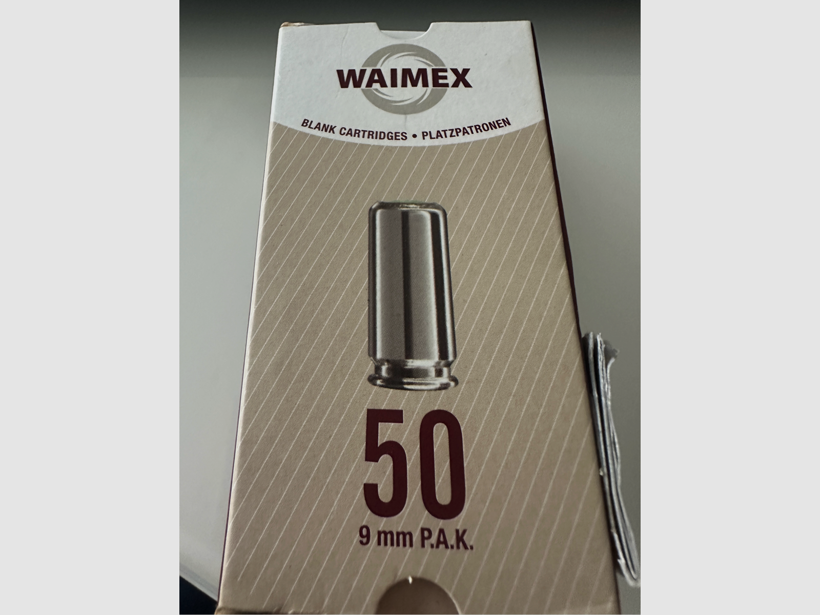 9mm Platzpatronen Waimex