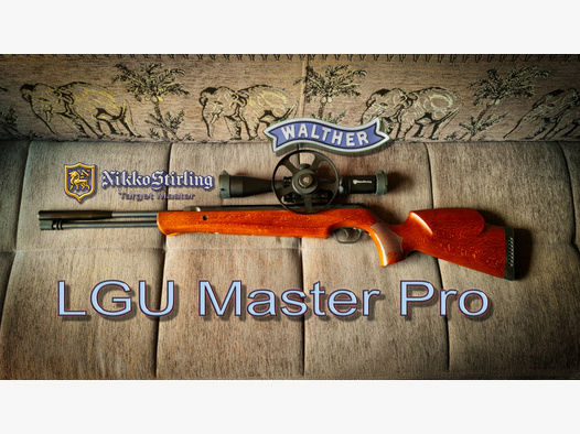 Walther LGU Master Pro mit Nikko Stirling Target Master