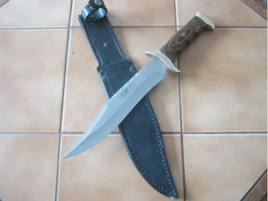 Einzigartiges Angebot Jagdmesser Vintage Miguel Nieto Fixed Blade Knife 440c Stahl
