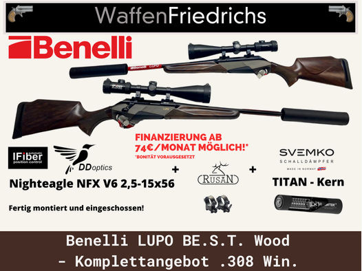 Benelli LUPO BE.S.T. Wood | SET -  WaffenFriedrichs