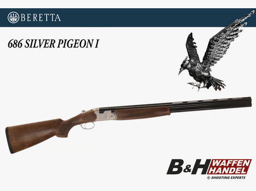 Neuwaffe: Beretta 686 Silver Pigeon 1 Jagd LL 71cm Bockflinte Bockdoppelflinte BDF mit Stahlschrotbeschuss