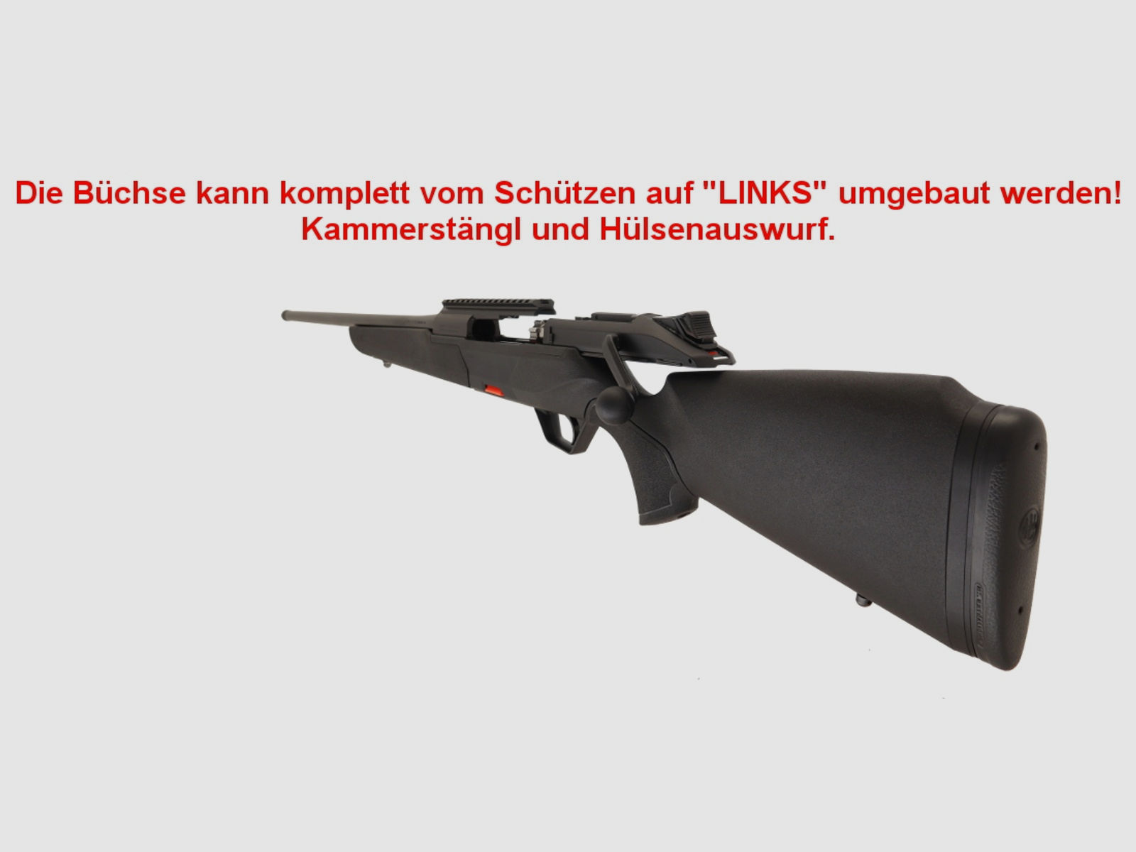 Neuwaffe: Beretta BRX1 kurz LL 51cm Geradezug Repetierer auf LINKS umbaubar BRX-1 BRX 1