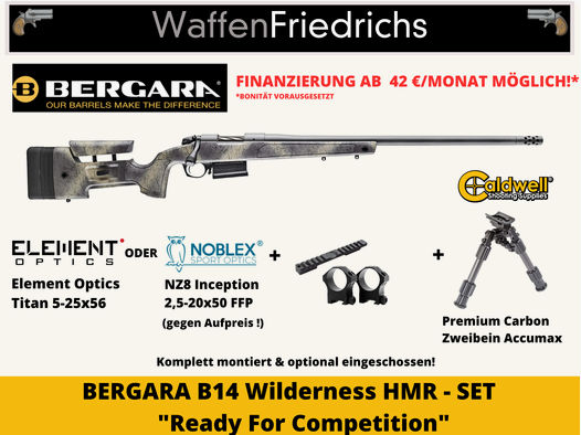 Bergara B14 WILDERNESS HMR | Ready for Competition - versandkostenfrei in Dtl. - WaffenFriedrichs