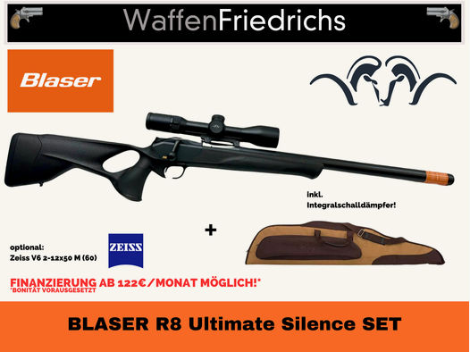 BLASER R8 Ultimate Silence Set Komplettangebot - Jungjäger - WaffenFriedrichs