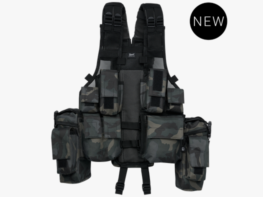 Brandit Tactical Vest Darkcamo – Taktische Weste