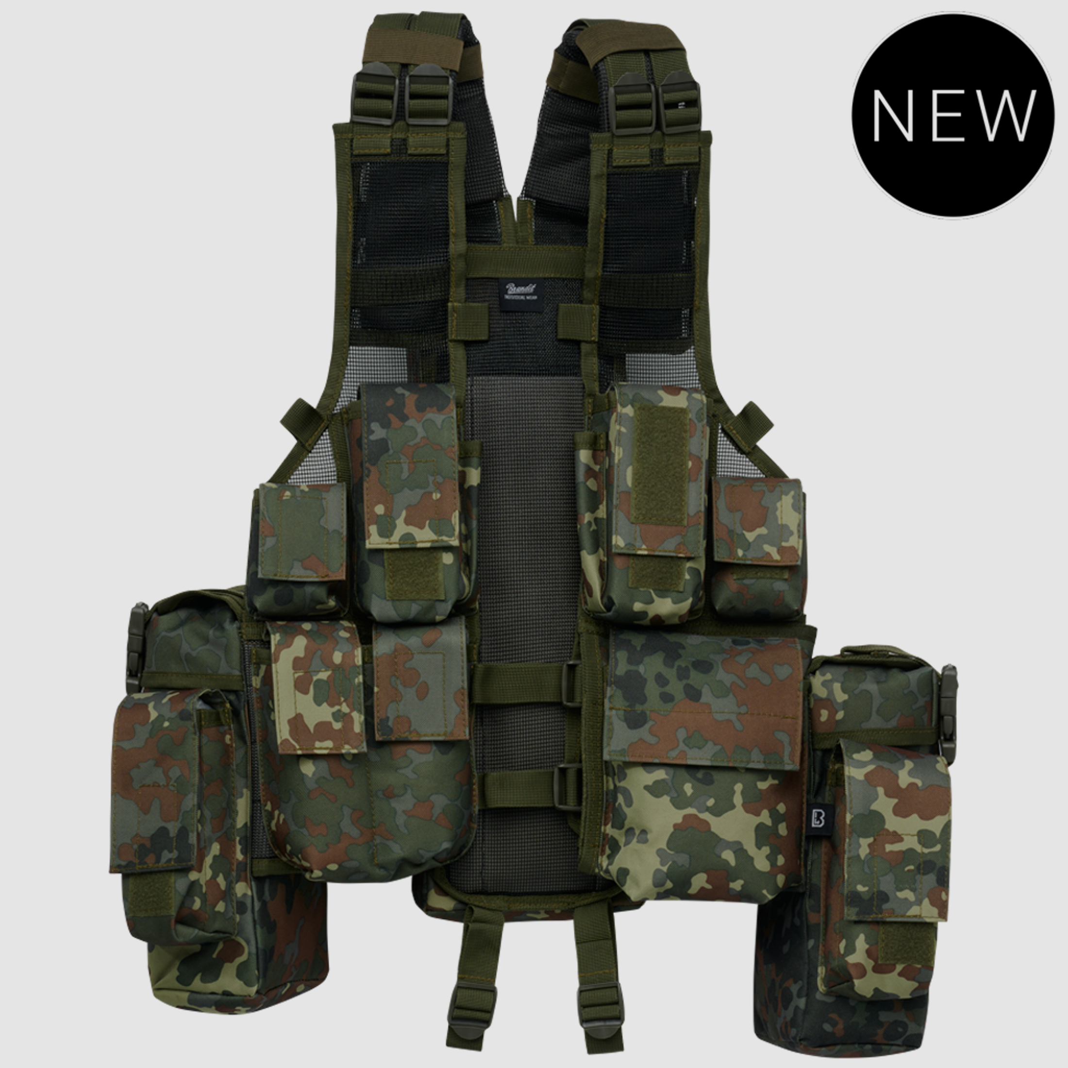 Brandit Tactical Vest Flecktarn – Taktische Weste