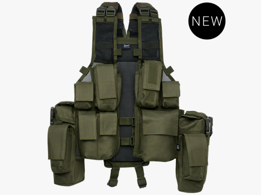 Brandit Tactical Vest Oliv – Taktische Weste