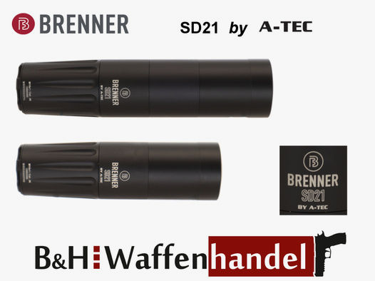 Brenner SD21 Schalldämpfer by A-TEC M15x1