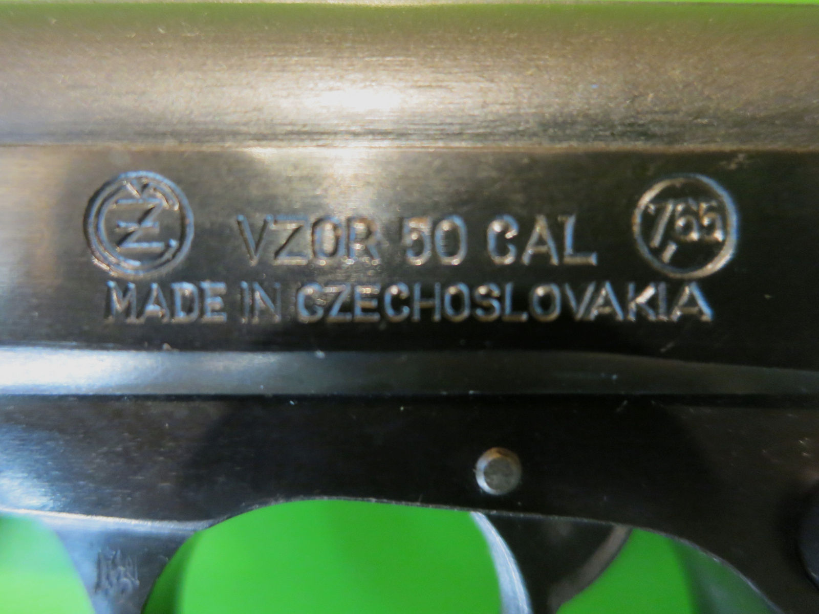 Halbautomatische Pistole, CZ Brünner Waffenwerke - VZOR 50, ČZ 50, 7,65mm Browning       #68