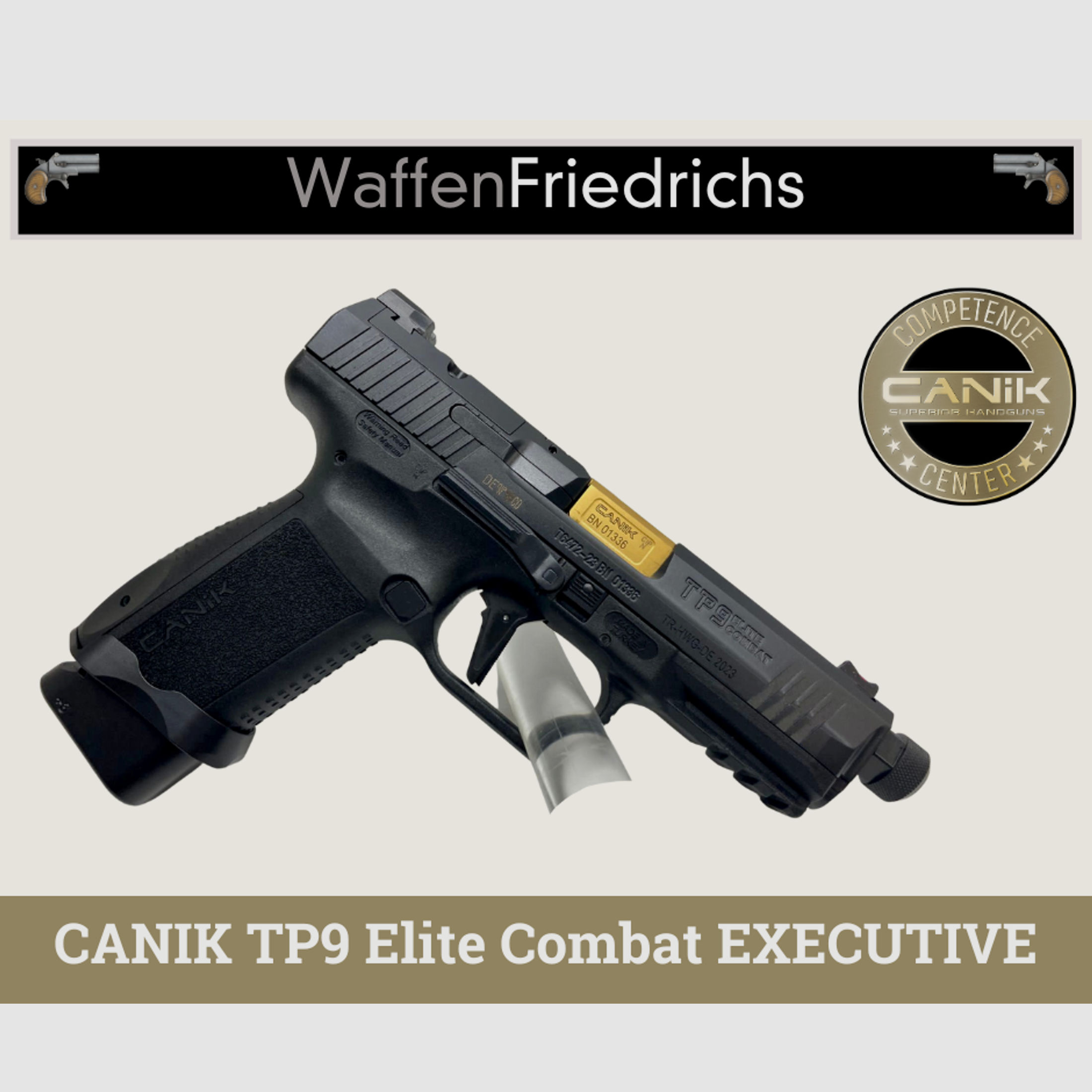 CANIK TP9 Elite Combat EXECUTIVE - WaffenFriedrichs