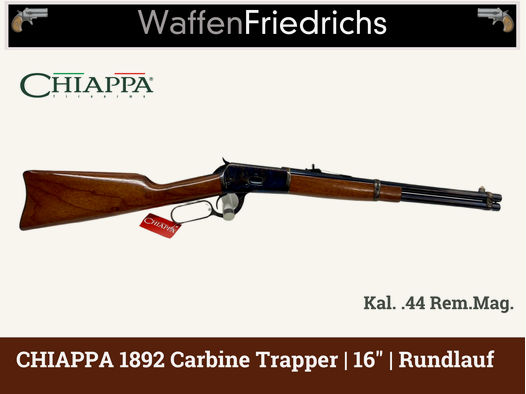 CHIAPPA 1892 Carbine Trapper 16" UHR - WaffenFriedrichs