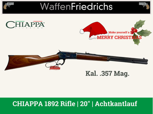CHIAPPA - 1892 Rifle | UHR Unterhebelrepetierbüchse 20" - WaffenFriedrichs
