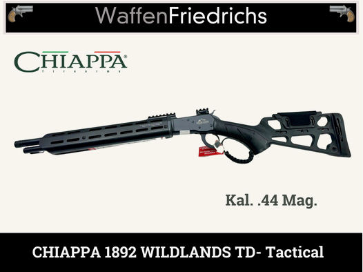 CHIAPPA 1892 Wildlands TD TACTICAL 16" BRANDNEU! | UHR Unterhebelrepetierbüchse | WaffenFriedrichs