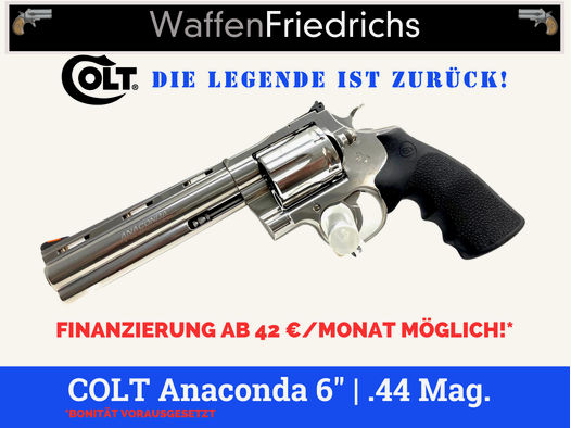 COLT Anaconda 6" | .44 Mag. - versandkostenfrei - WaffenFriedrichs