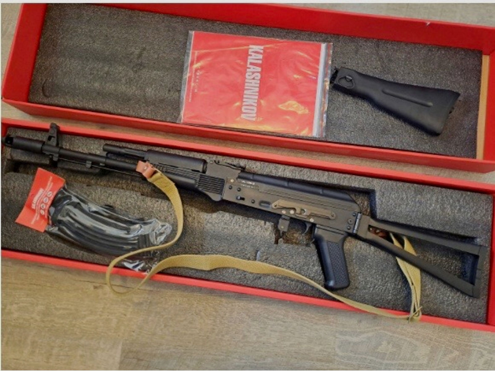 AK101 Kalashnikov 4,5mm CO2 ähnlich Yunker 