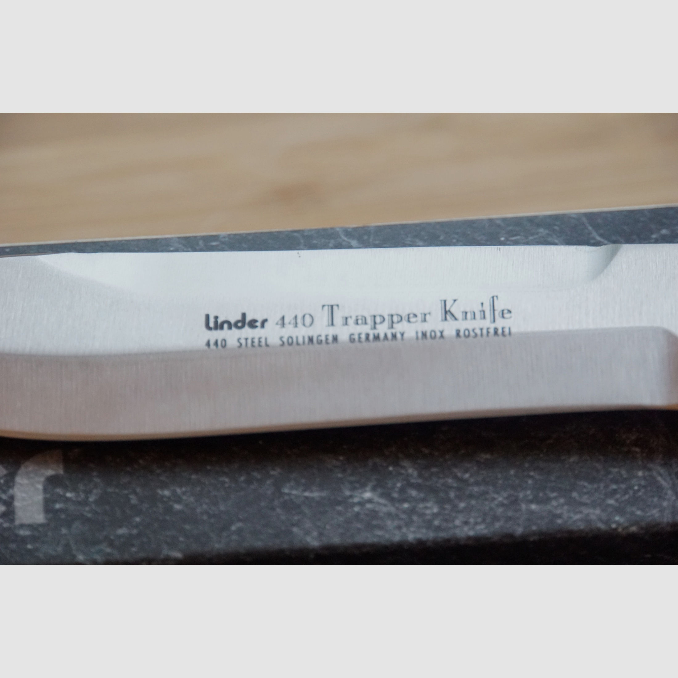 Linder 440 Trapper Knife