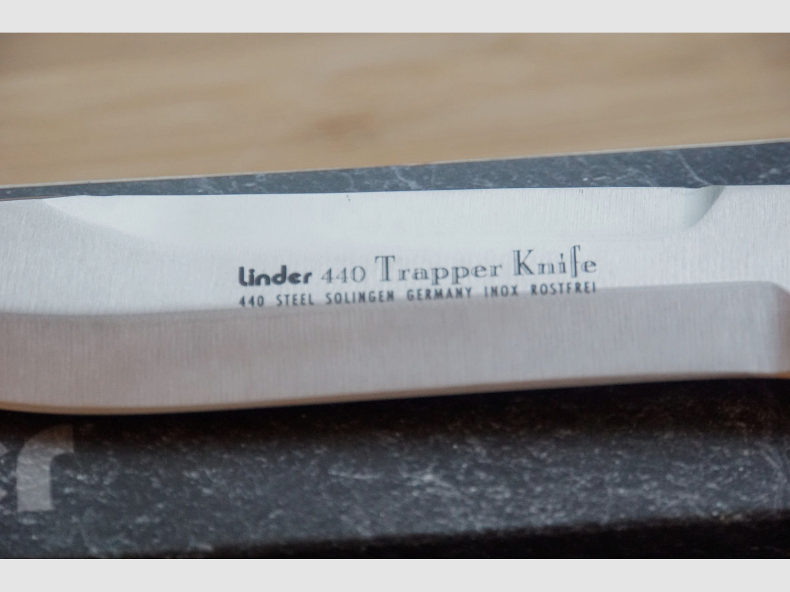 Linder 440 Trapper Knife