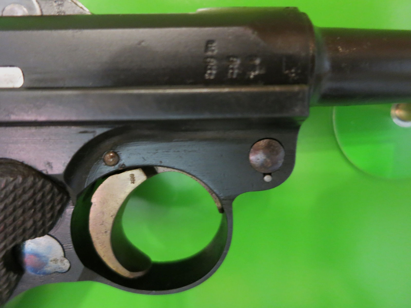Parabellum-Pistole, Luger Pistole 08, Kaliber 9 mm Parabellum, Erfurt 1916      #94