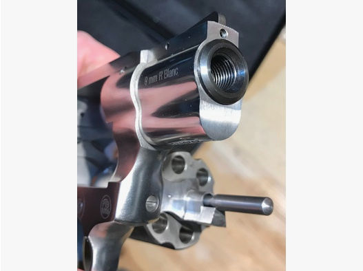 Steel Cop 2“ stainless ‚neu’ 9mm Schreckschuss Revolver