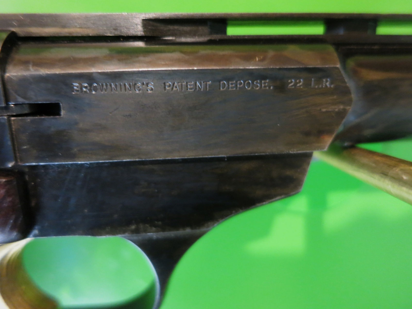 FN Herstal Browning KK Selbstladepistole 150, .22lfB Sportpistole; seltener Kurz-Lauf in 3,5"     #88