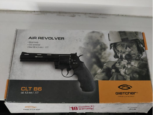 CO2 Revolver CLT B6 der Firma Gletcher